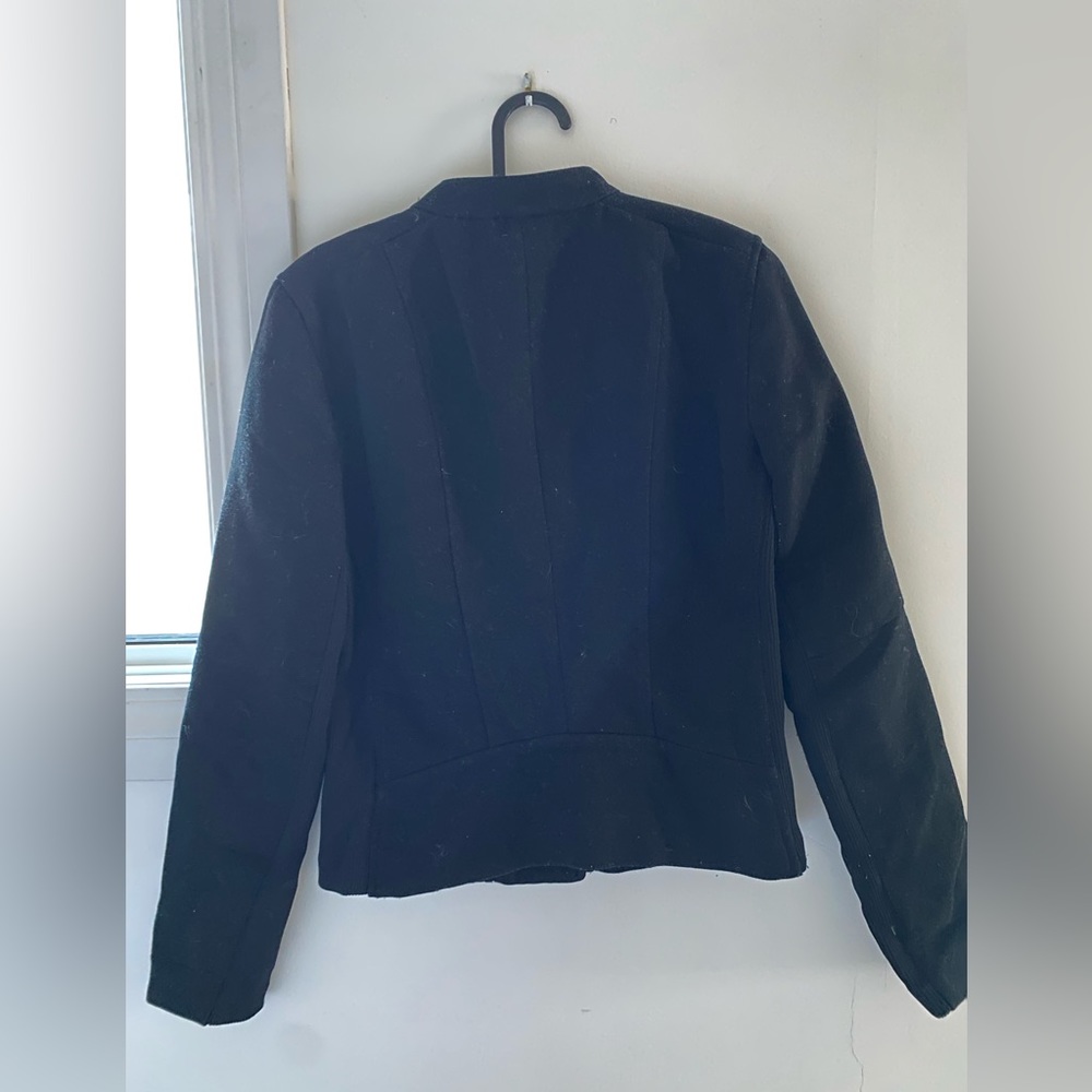 Cropped Angle Zip Jacket - Picture 3 of 3